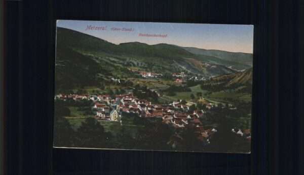 Metzeral Haut Rhin Reichsackerkopf