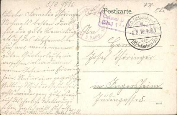Metzeral Haut Rhin Reichsackerkopf – Bild 2