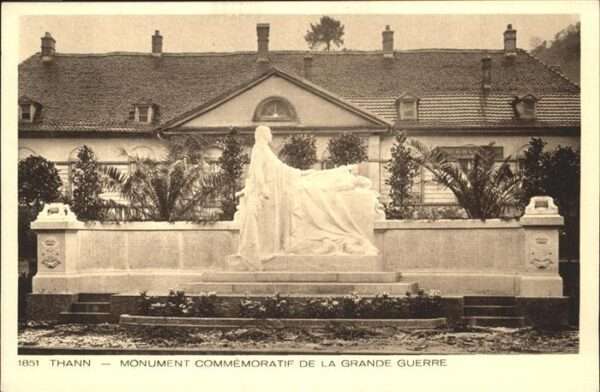 Thann Haut Rhin Elsass Monument Commemoratif Grande Guerre