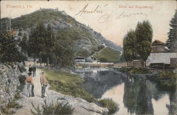 Thann Haut Rhin Elsass Engelsburg