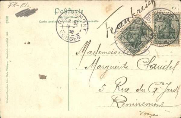 Thann Haut Rhin Elsass Engelsburg – Bild 2