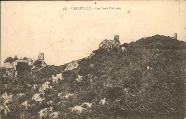 Ribeauville Haut Rhin Elsass Trois Chateaux