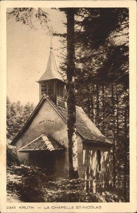 Kruth Chapelle St Nicolas