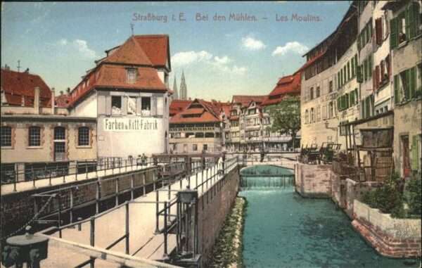 Strasbourg Alsace Mühlen