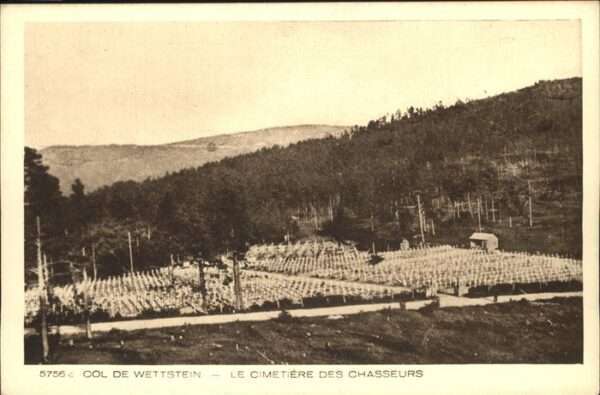 Mulhouse Muehlhausen Wettstein Cimetiere des Chasseurs