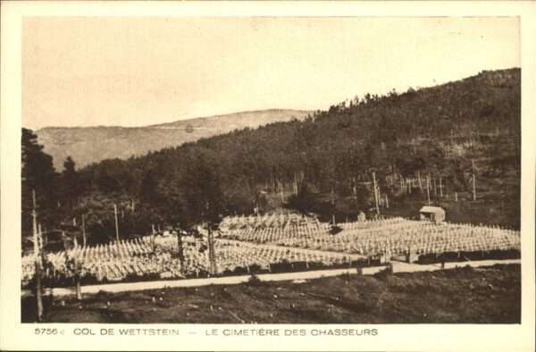 Mulhouse Muehlhausen Wettstein Cimetiere des Chasseurs