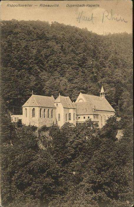 Ribeauville Haut Rhin Elsass Dusenbach Kapelle
