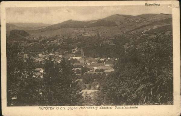 Muenster Haut Rhin Elsass Hohrodberg Schratzmännle