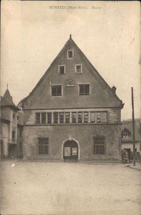 Muenster Haut Rhin Elsass Mairie
