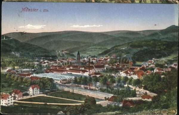 Muenster Haut Rhin Elsass