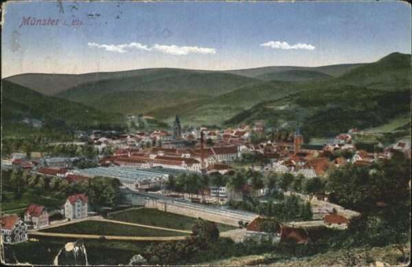 Muenster Haut Rhin Elsass