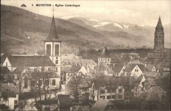 Muenster Haut Rhin Elsass Eglise Catholique