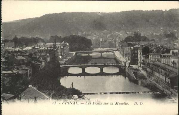 Epinal Vosges Ponts sur la Moselle Brücke