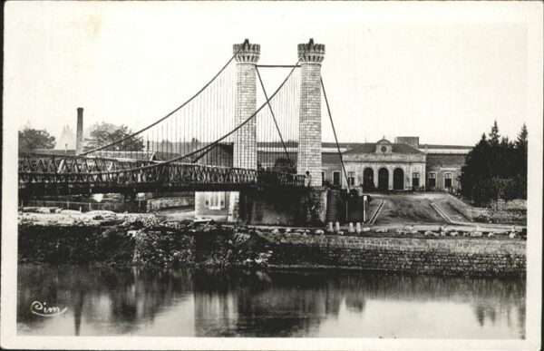 Gray Haute Saone Pont suspendu