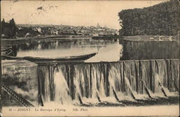 Joigny Yonne Barrage d_Epizy