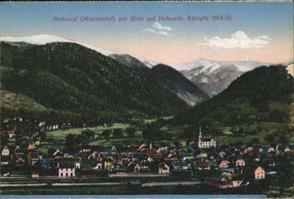 Metzeral Haut Rhin Hohneck