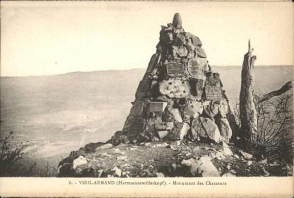 Vieil Armand Hartmannswillerkopf Monument Chasseurs