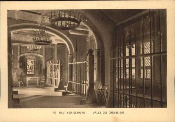 Haut-Koenigsbourg Hohkoenigsburg Salle des Chevaliers