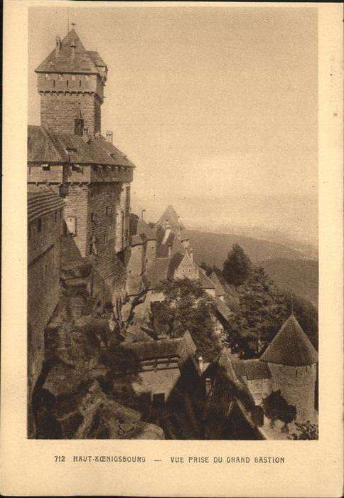 Haut-Koenigsbourg Hohkoenigsburg Grand Bastion