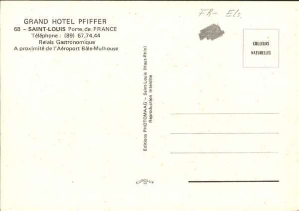 Saint-Louis Elsass Grand Hotel Pfiffer – Bild 2