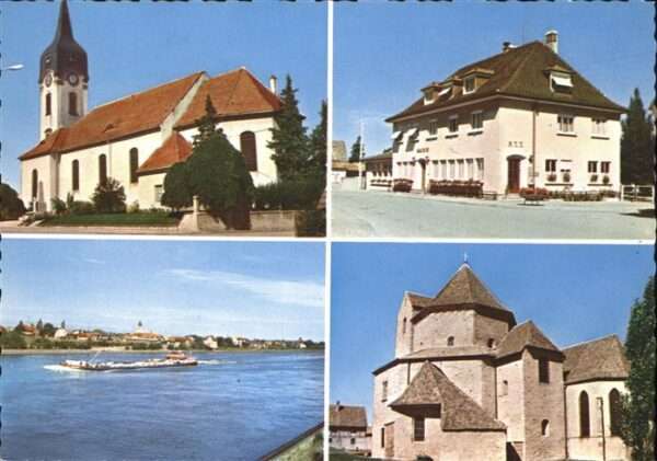 Bantzenheim Eglise Schiff