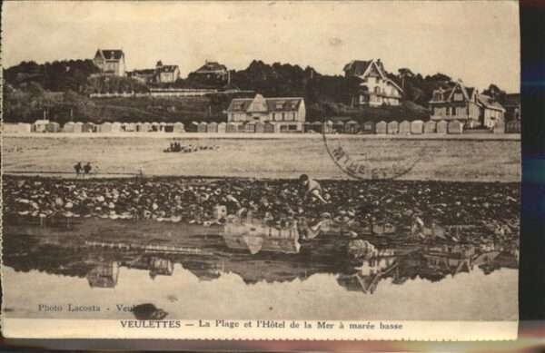 Veulettes-sur-Mer Plage et Hotel de la Mer