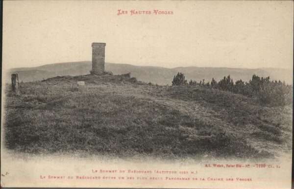 Lapoutroie Sommet du Brezouard