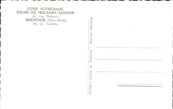 Mulhouse Muehlhausen Foyer Notre Dame – Bild 2
