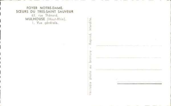 Mulhouse Muehlhausen Foyer Notre Dame – Bild 2