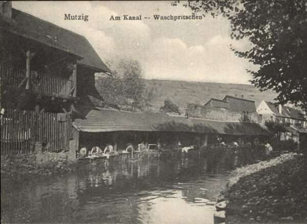 Mutzig Kanal Waschpritschen