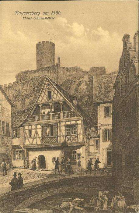 Kaysersberg Haus Ohnenstetter