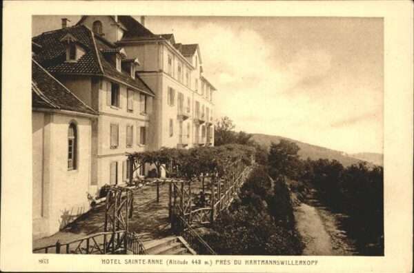 Hartmannsweilerkopf Hotel Sainte Anne