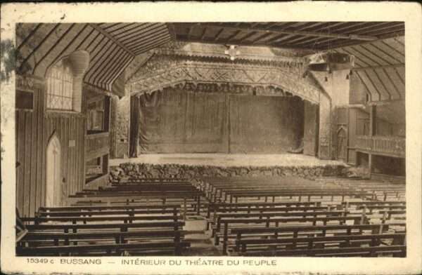 Bussang Vosges Interieur Theatre