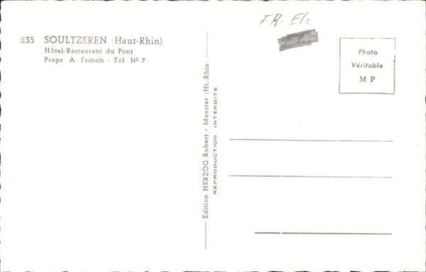 Soultzeren Hotel Restaurant du Pont – Bild 2
