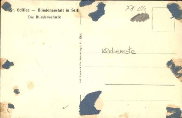 Mont-Ste-Odile Mont-Sainte-Odile  Blindenanstalt in Still Blindenschule – Bild 2
