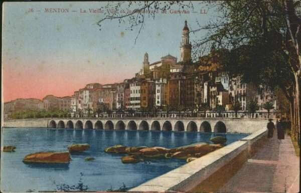 Menton Alpes Maritimes Boulevard de Caravan