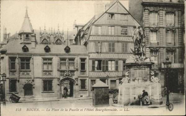 Rouen Place Pucelle Hotel Bourgtheroulde