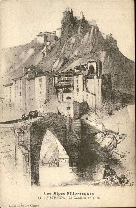 Sisteron Gardette 1828