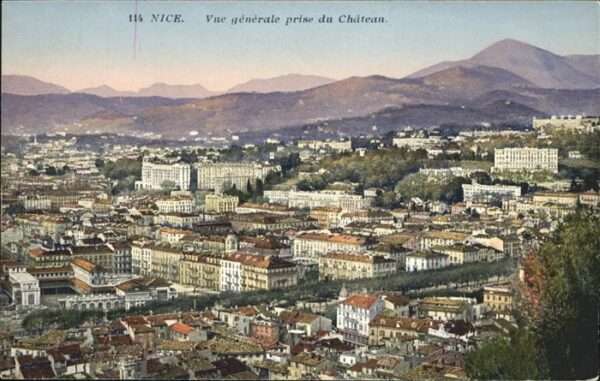 Nice Alpes Maritimes Vue generale