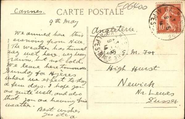 Cannes Alpes-Maritimes Mont Chevalier – Bild 2