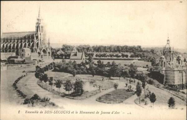 Bonsecours 76 Monument Jeanne d_Arc
