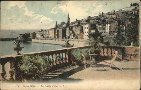 Menton Alpes Maritimes Vieille Villle