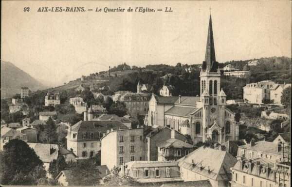 Aix-les-Bains Quartier Eglise