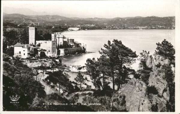 La Napoule Plage Vue generale