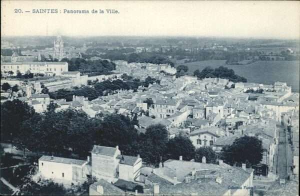 Saintes Charente-Maritime Panorama