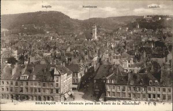 Besancon Doubs Vue generale
