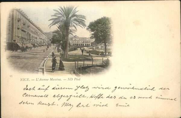 Nice Alpes Maritimes Avenue Massena