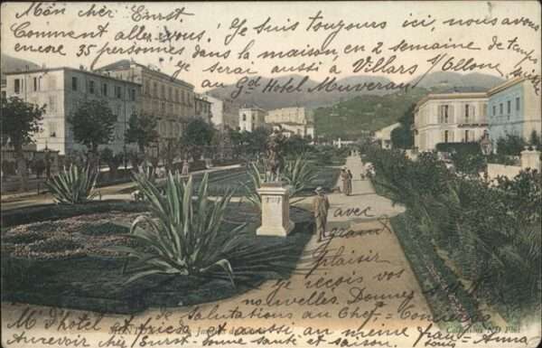 Menton Alpes Maritimes Jardins Carei