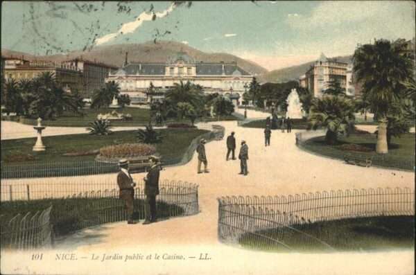 Nice Alpes Maritimes Jardin public Casino