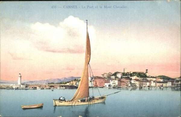 Cannes Alpes-Maritimes Port Mont Chevalier